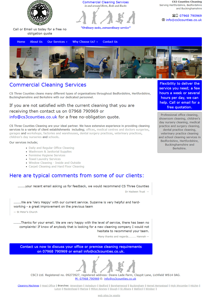 CS3 Counties Website