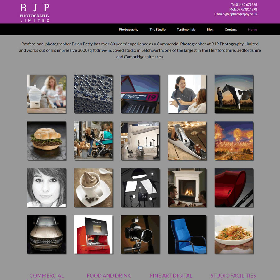 BJP Photography Website