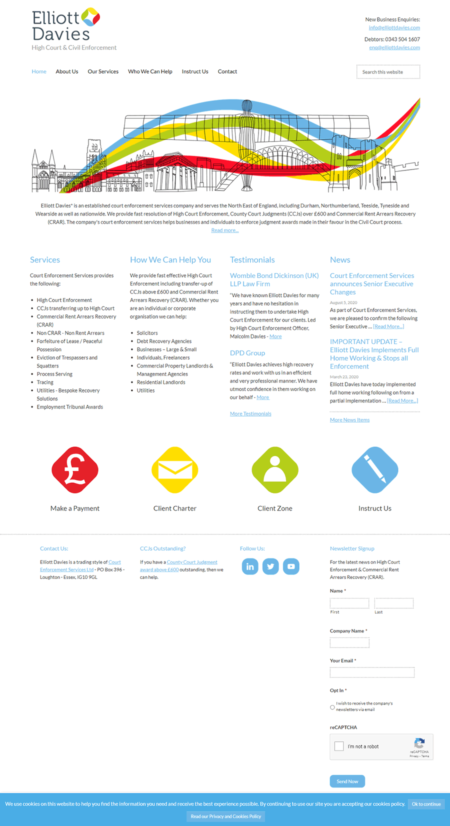 Elliot Davies Website