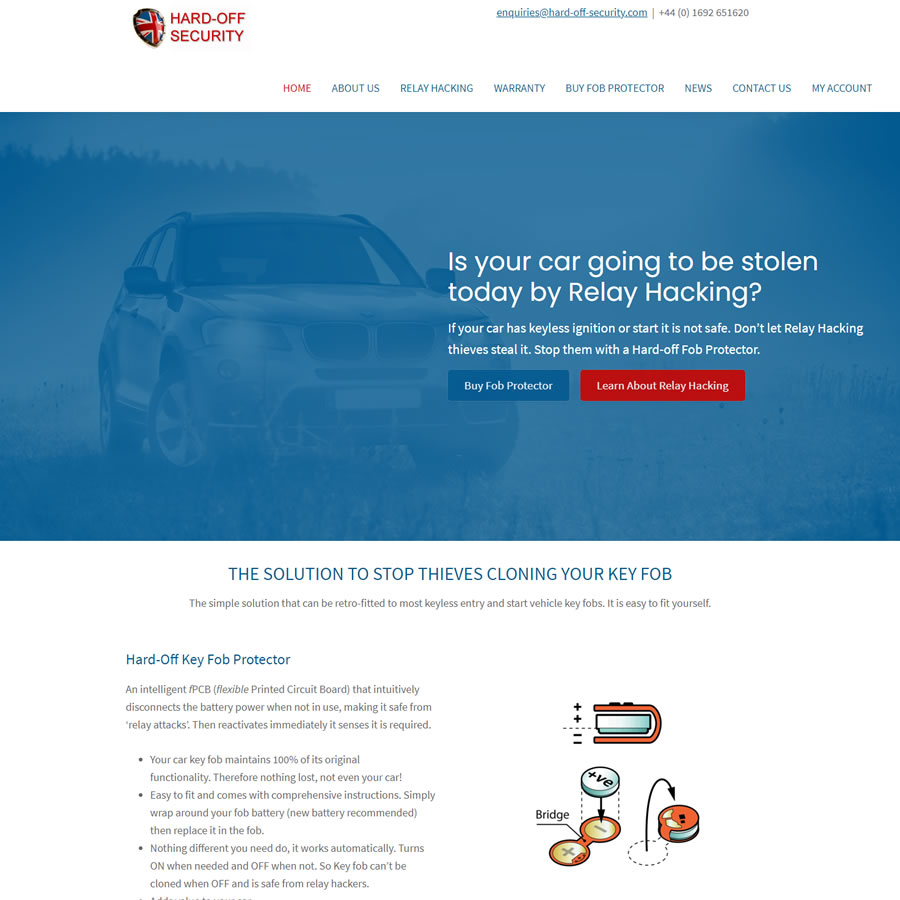 Hard-Off Security Website