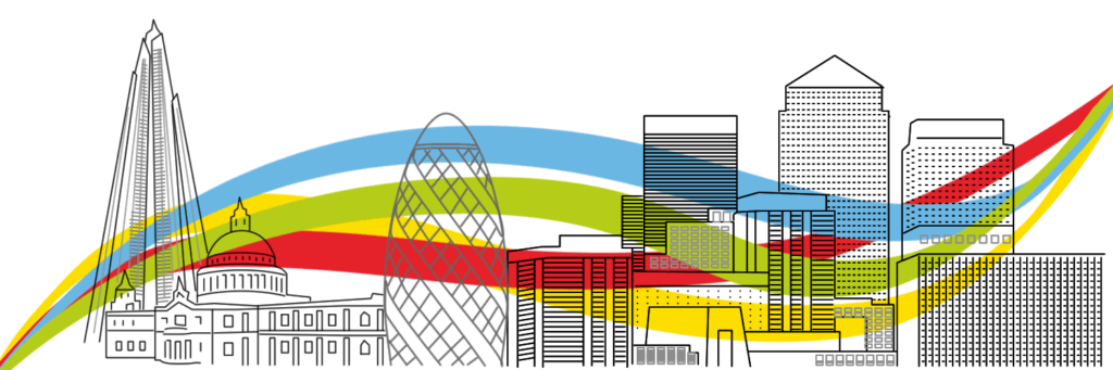 CES London Skyline Graphic